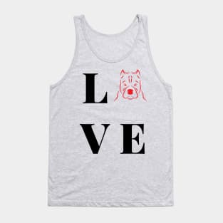 Pittie Love Tank Top